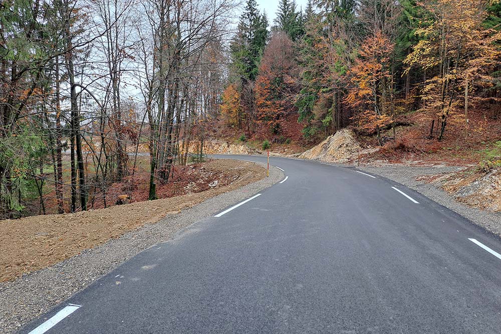 Ureditev regionalne ceste skozi Lučine